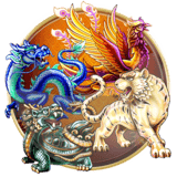 Tiger Turtle Dragon Phoenix